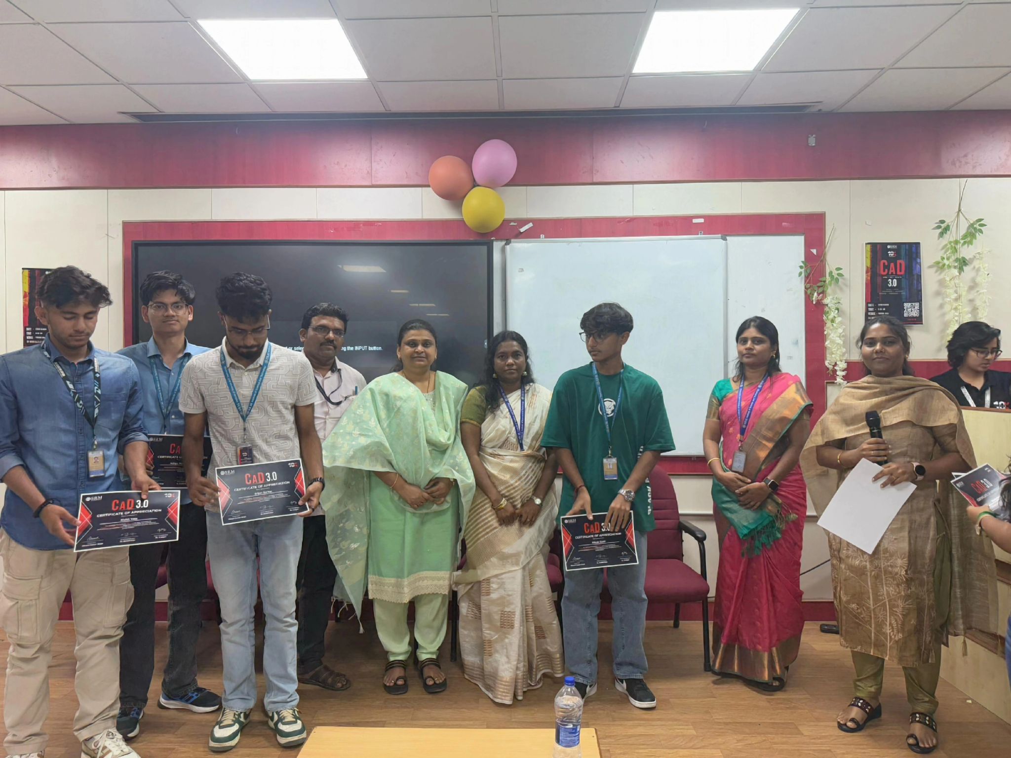 CAD 3.0 · Certificate of Appreciation
